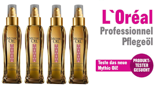  50 Tester für L`Oréal Mythic Oil Pflegeöl