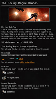 Roving Rogue Drones mission text