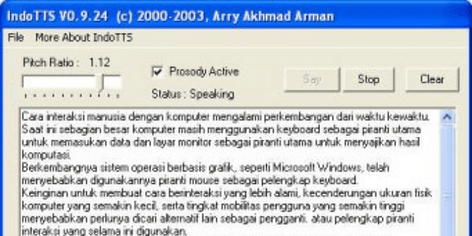 text to speech indonesia software http://indotts.software.informer.com/0.9/