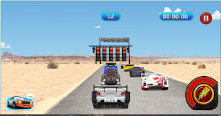 Cars Lighnting Speed Kid’s Race Car Game