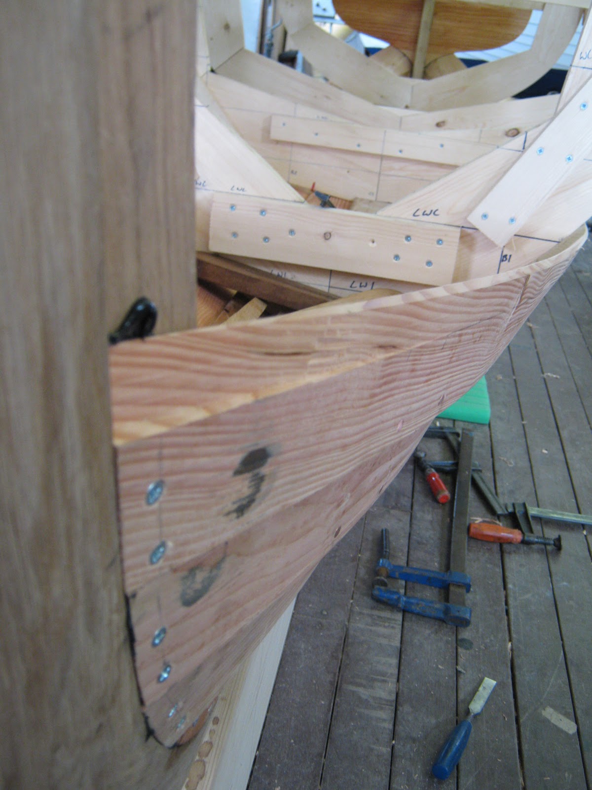 Traditional Boatbuilding Skills: Rebates and brows in ...