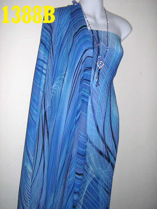 GWS 1388B: GEOARGETTE WASHABLE SILK, KOREAN MADE, 4 METER