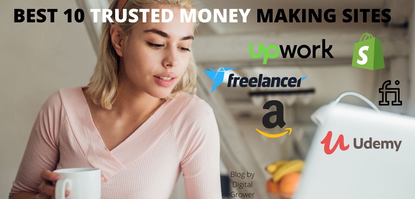 Best 10 Trusted Online Money Making Sites