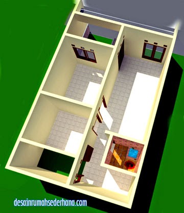 Desain Rumah Sederhana Minimalis Untuk Luas Tanah 60 M2 