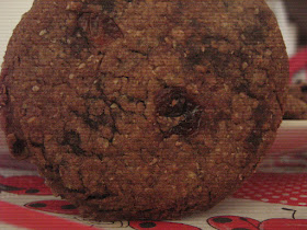 Wholemeal Cookies with Chocolate and Raisins