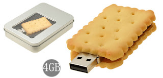 Biscuit USB 2.0 4GB Storage Flash Memory Stick Drive