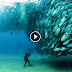 TUNA TORNADO - Huge Swarm of Jack, Fish Dwarf Scuba Diver ...