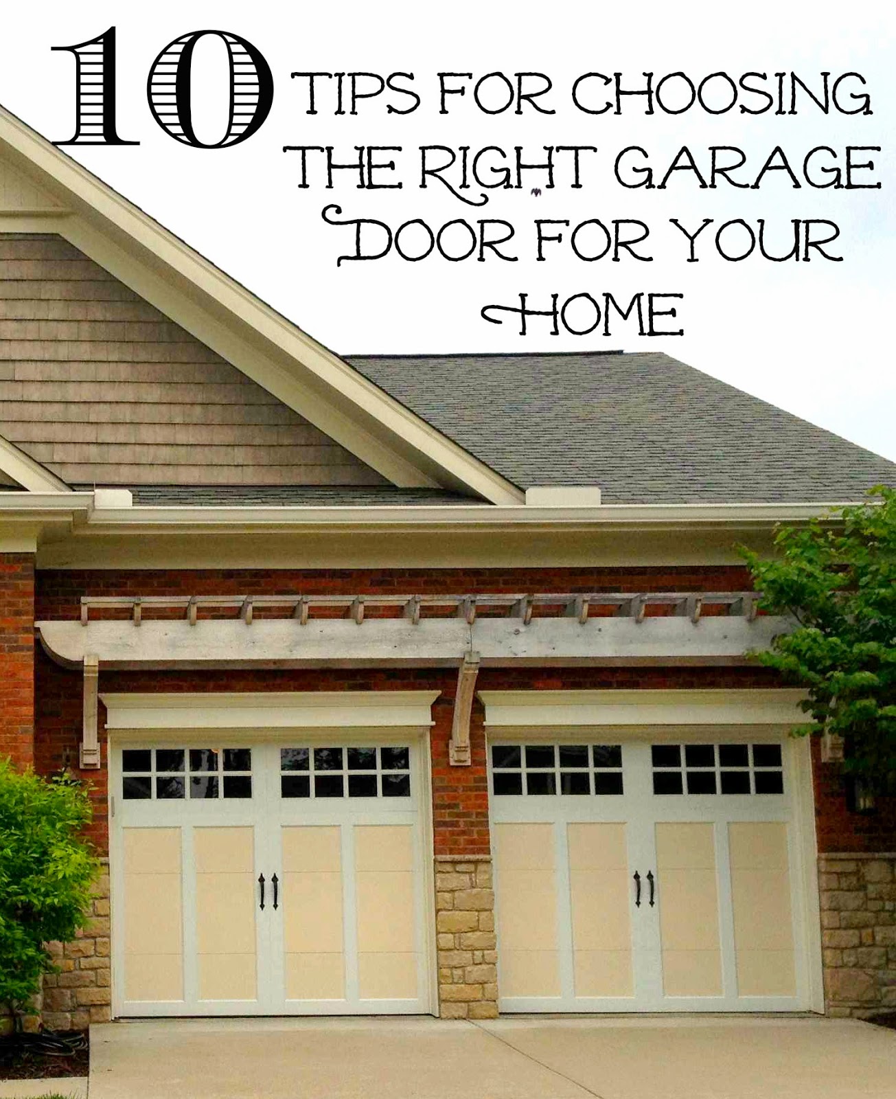 Driven By Décor: Garage Door Replacement: 10 Tips for Making the ...