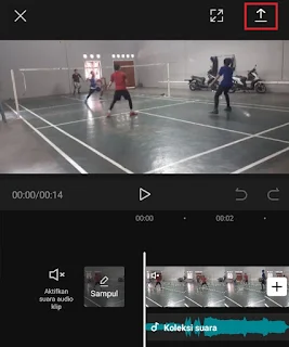ketuk ikon export