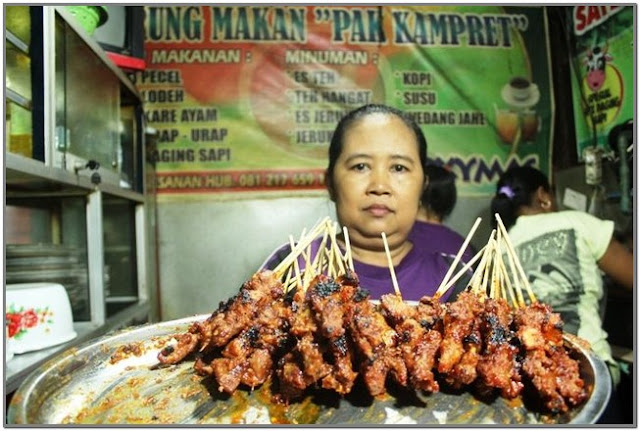 Sate Kampret;10 Top Kuliner Jombang