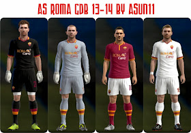 PES 2013 AS Roma GDB 13-14 by Asun11