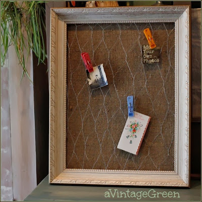  chicken wire and burlap holder