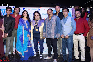 Gracy Singh and Bappi Lahiri   Blue Mountain Music Launch IMG 0651.JPG