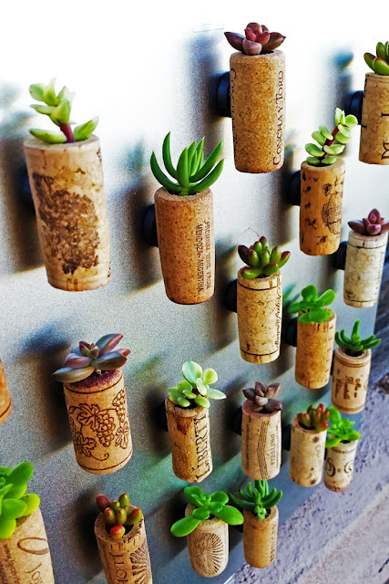 creative recycle craft from kitchen stuff