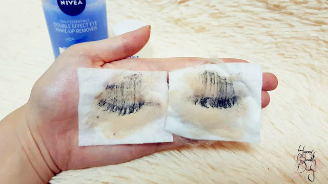 Review; Nivea's Double Effect Eye Make-Up Remover