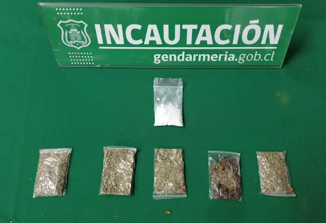 Gendarmes incautan droga y celulares en cárcel de Puerto Montt