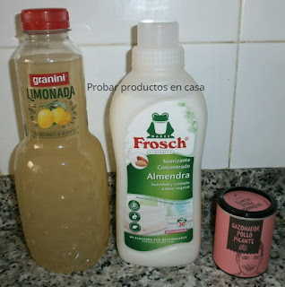 Disfrutabox: Limonada de Granini, Frosch Suavizante de almendra