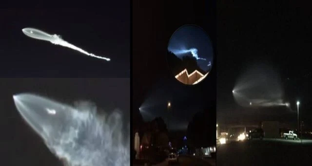 Incredible Sky Spectacle Over California Seen By Many People