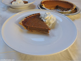 Tarta de Calabaza con Nata