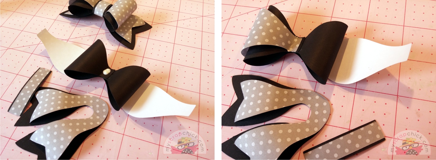 Download Paper Bow Layers In 3d Svg File Tutorial Myscrapchick