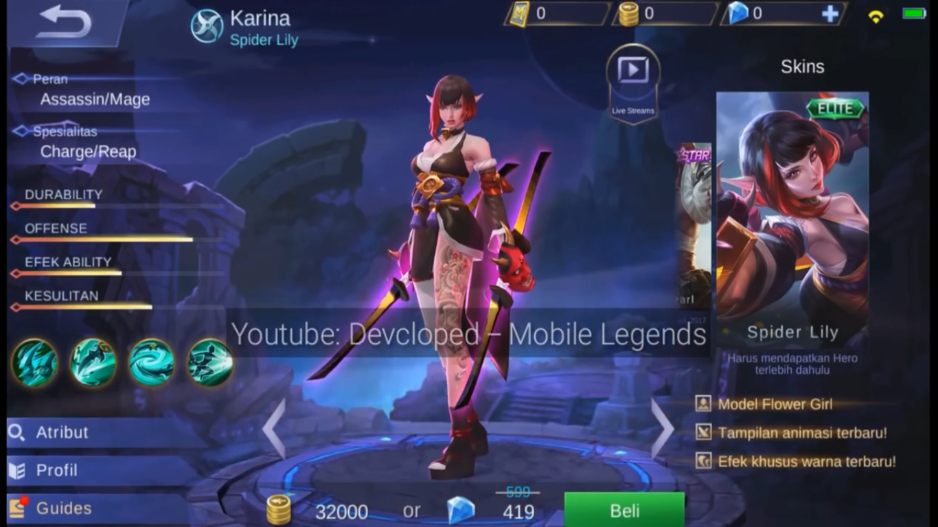 Update Skin Bocoran 2018 Mobile Legends Mobile Games Indonesia