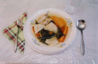 Chicken Soup with Kreplach