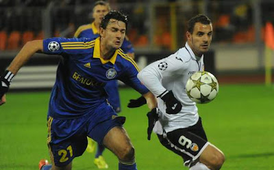 BATE Borisov vs Valencia