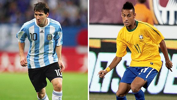 Copa America 2011 | Lionel Messi - Neymar : Siapa Yang Terbaik