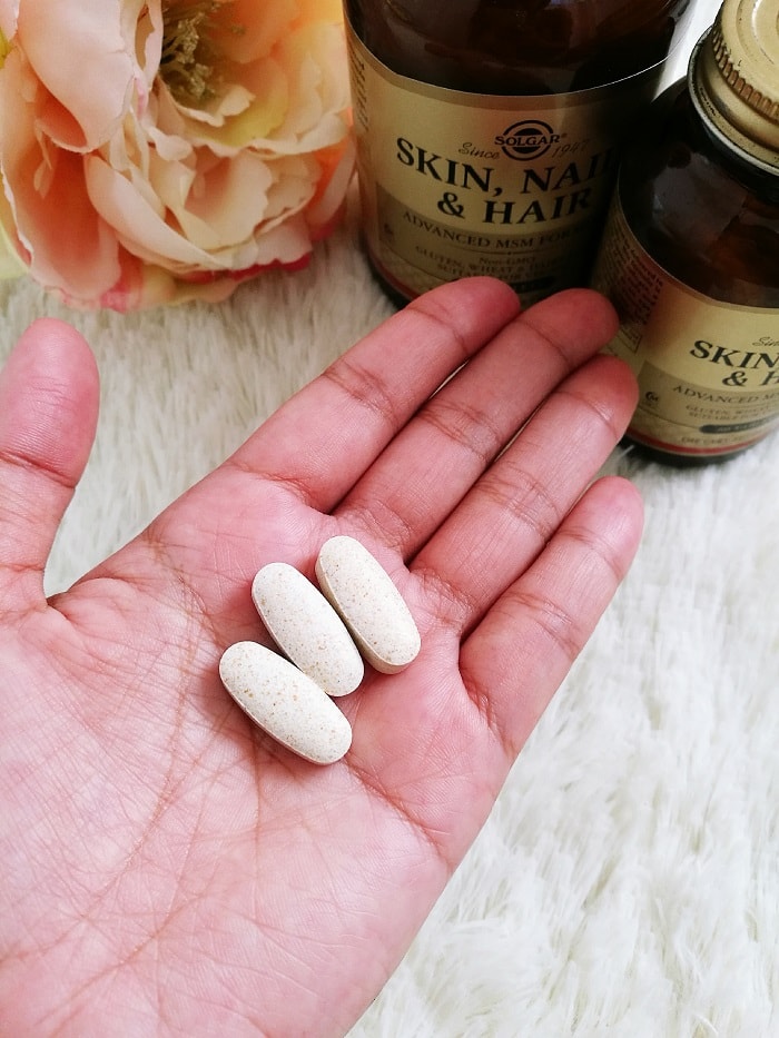 solgar review, hair skin and nails vitamins supplements