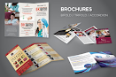 multiple folding brochure design
