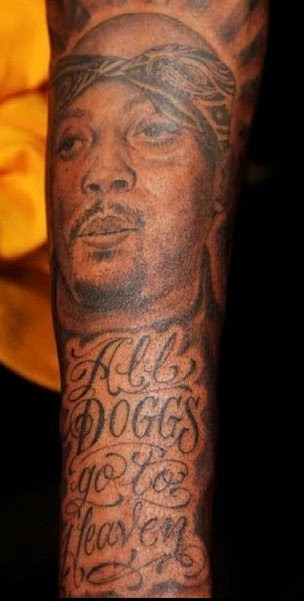 nate dogg snoop. Snoop Dogg#39;s tattoo of Nate