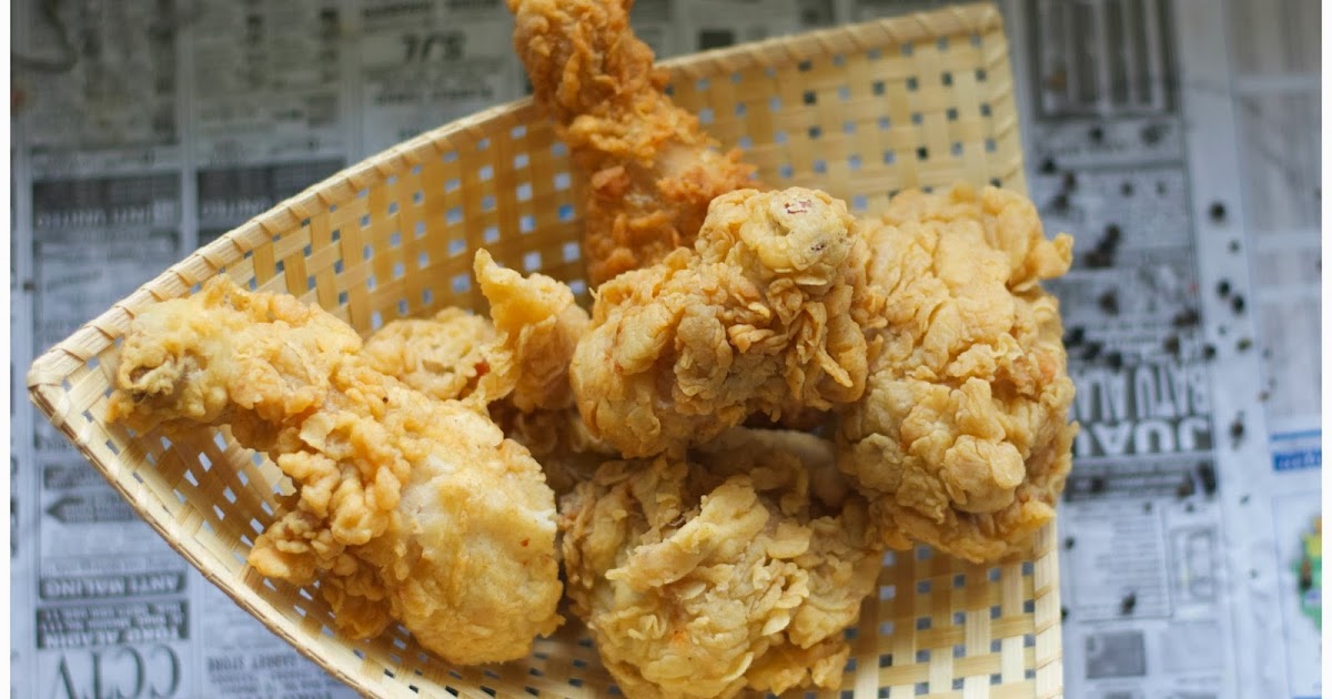 Indonesian Medan Food: Ayam Goreng a la KFC (Fried Chicken 