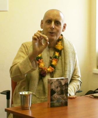 Teaching at Kaliningrad's Bhakti Yoga Club