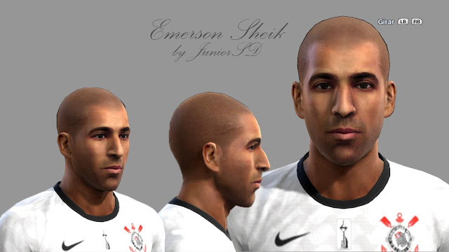 Emerson Sheik Face - PES 2013