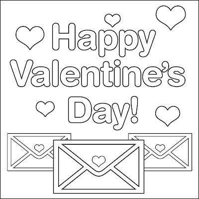 Valentine's Day Coloring Pages