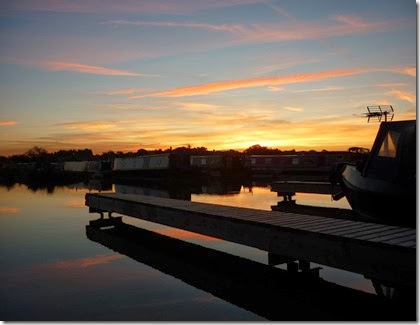 Sunset over the marina 1