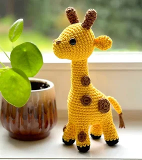 PATRON GRATIS JIRAFA AMIGURUMI 68494