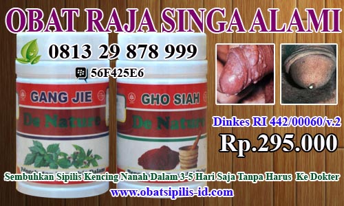 cara menghilangkan sipilis tanpa obat