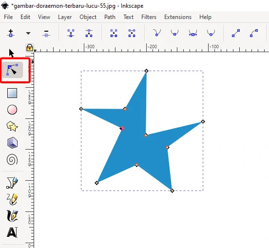 Dasar Cara Membuat Objek Di Inkscape 1.0