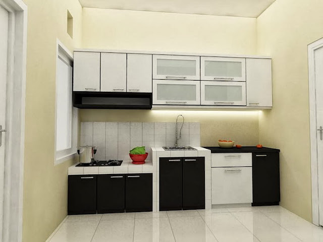 Contoh desain dapur mungil