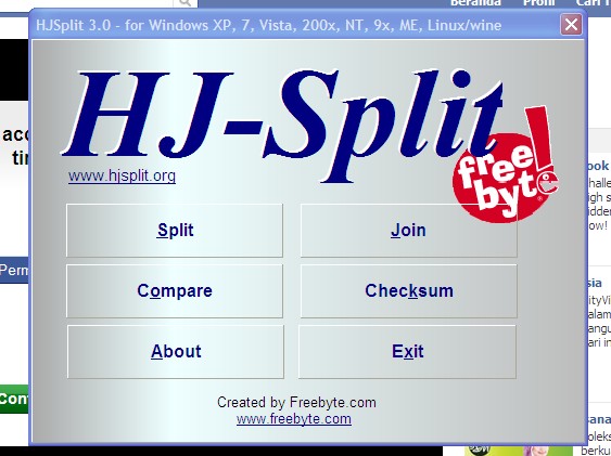 HJSPLIT Menggabungkan Film Hasil Download