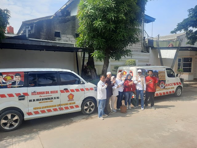 Komunitas BN Holik Kembali Salurkan Bantuan Korban Gempa Cianjur