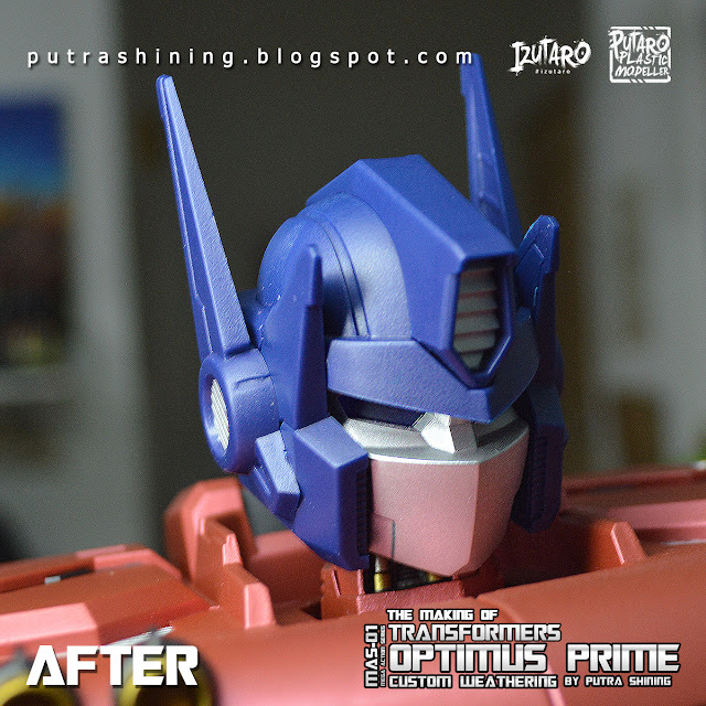 The Making Of Transformers Optimus Prime | MAS-01 Mega Action Series 18" | Customize Weathering by Putra Shining