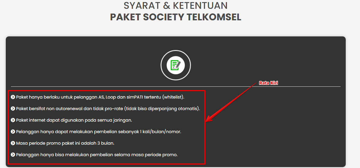 Rata Kanan Dan Kiri Di Blogspot Landing Page