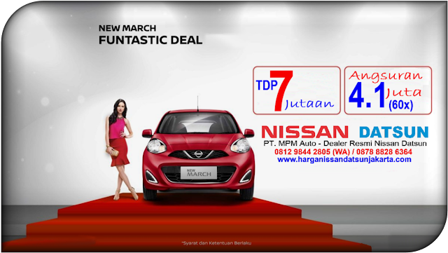 Promo Nissan New March 1.2 MT Jakarta