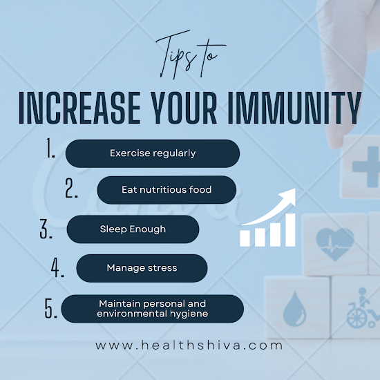 Increase your immunity :