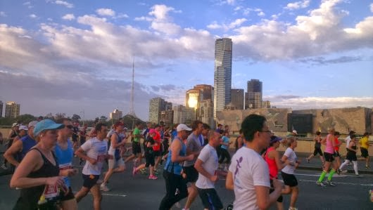 Looking out across to Southbank from Batman Avenue