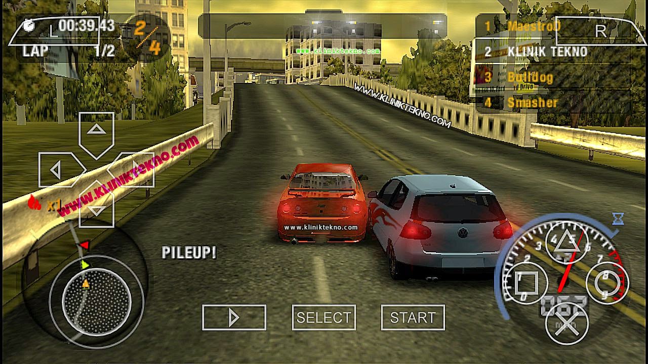 Game PPSSPP High Compres For Android Need for Speed: Most Wanted ...