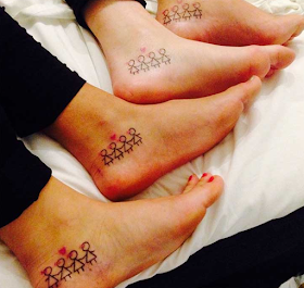 tatuajes amigas como hermanas