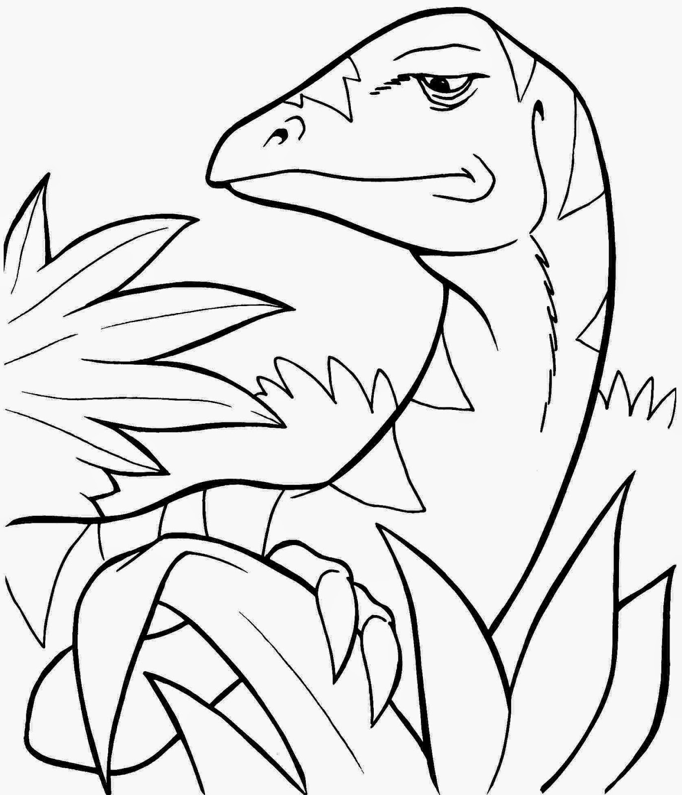 Download Coloring Pages: Dinosaur Free Printable Coloring Pages